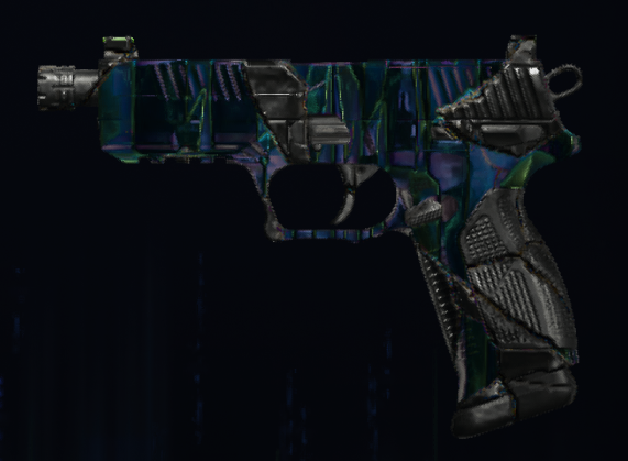 Rendu du camouflage Verre étoilé sur Jäger 45